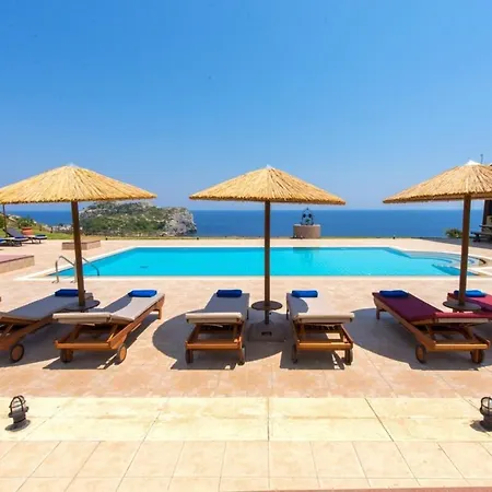 וילה Black Diamond Pasithea In Rhodes Greece